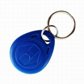 Blue Shell-EMID(TK4100/EM4100)125KHz LF proximity RFID Key Fob tag