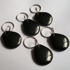 Black Pearl-EMID(TK4100/EM4100)125KHz LF proximity RFID Key Fob tag