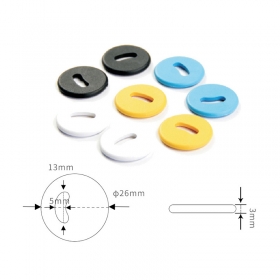 Φ26mm PPS RFID Laundry Tag, RFID items Tag